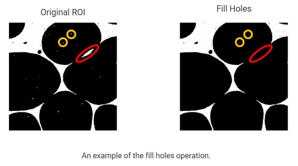 fill holes operation