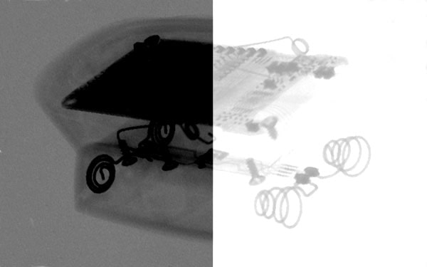 X-ray image contrast problem