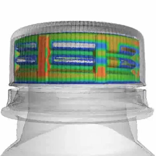 Metrology - bottle cap air gap analysis X-ray CT-min