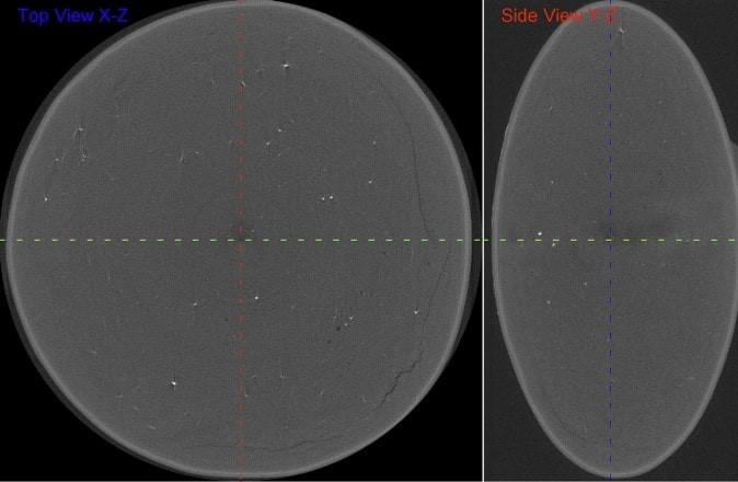 Candy Analysis by X-ray CT