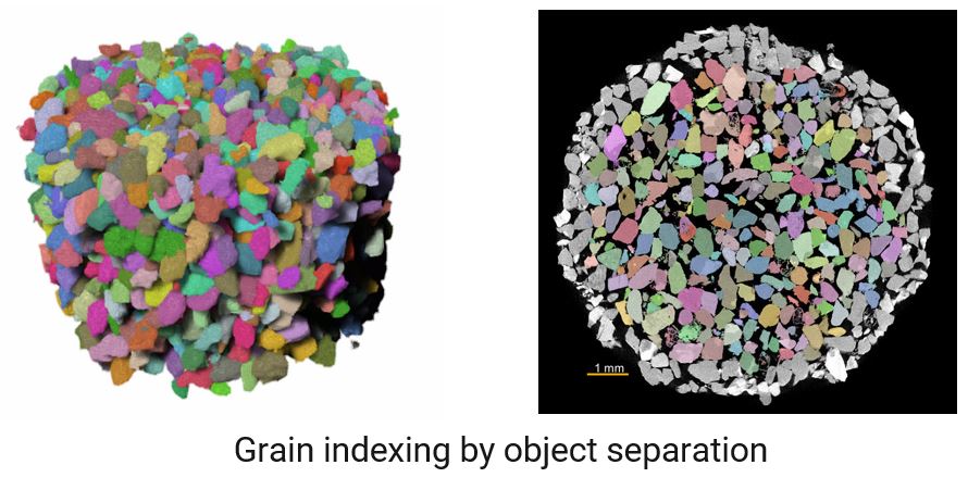 sandstone grains - object separation