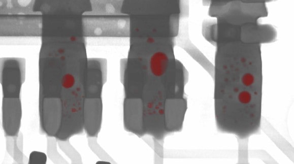 PCB solder void segmentation in 3D